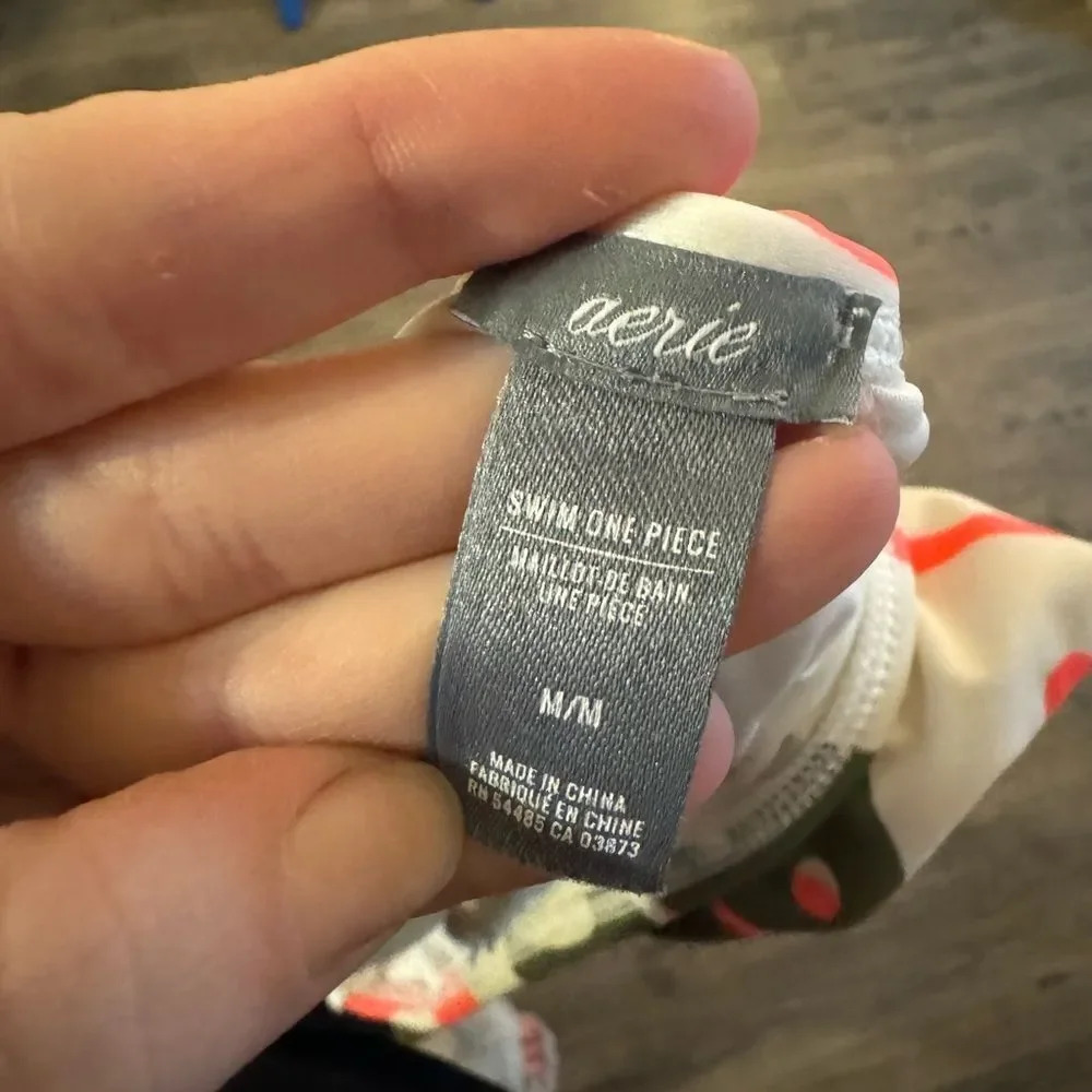 Aerie Apron Top Ruffle Strap One-Piece - Picture 6 of 6